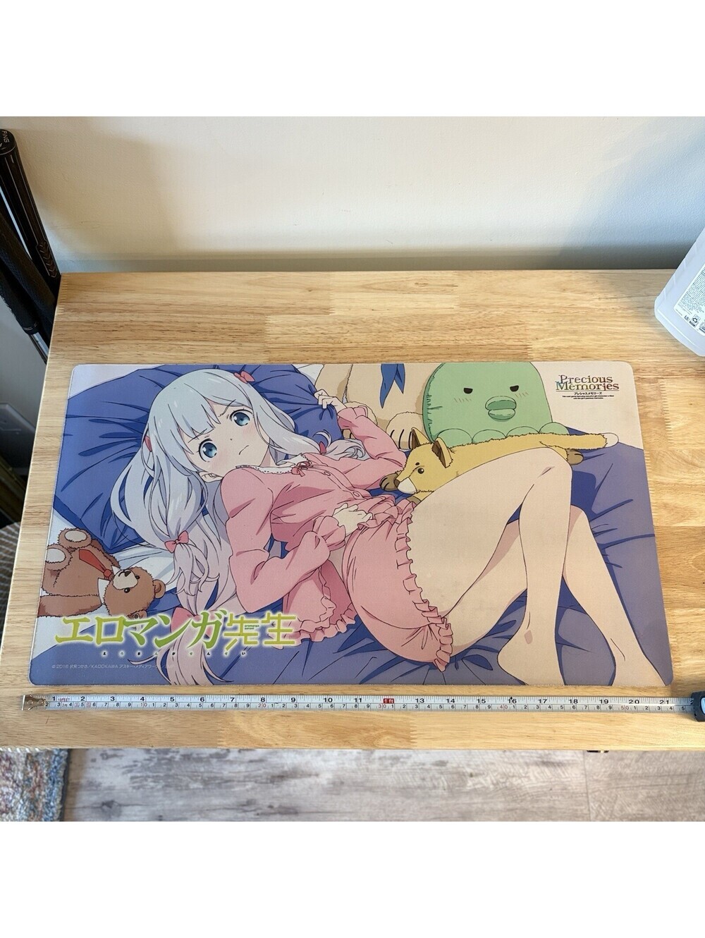 Sagiri Izumi Eromanga Sensei Precious Memories Card Mat Desk Pad Rare OOP